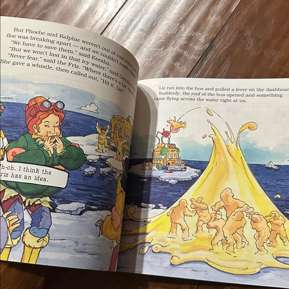 The Magic School Bus In The Arctic - A Book About Heat